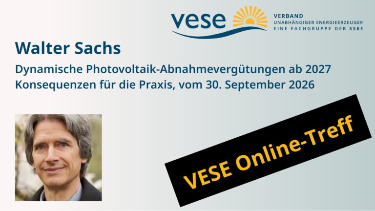 Dynamische Photovoltaik-Abnahmevergütungen ab 2027 – Konsequenzen für die Praxis